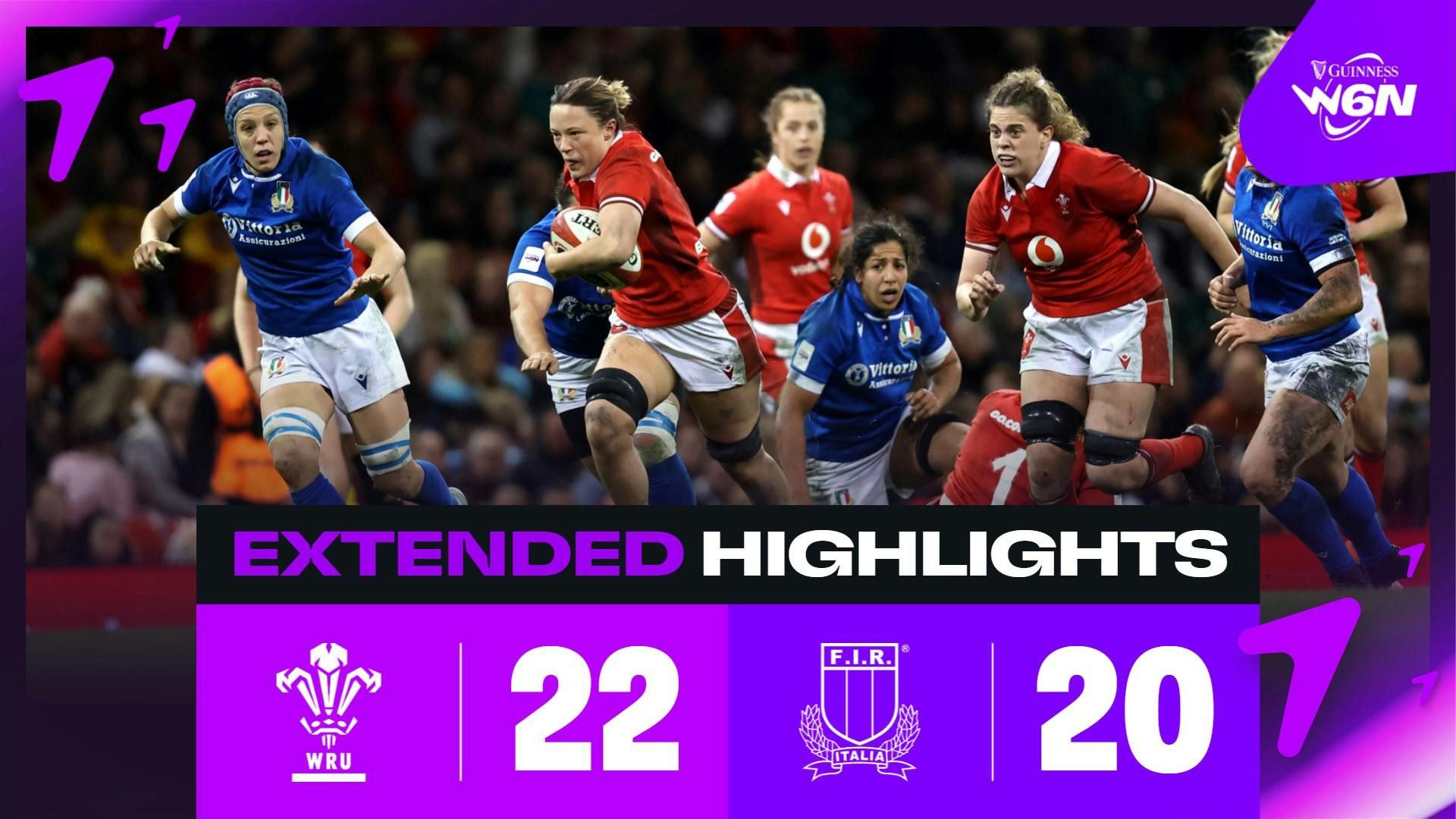 EXTENDED HIGHLIGHTS | GUINNESS WOMEN'S SIX NATIONS | WALES V ITALY