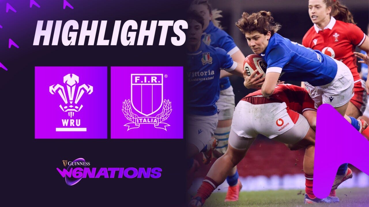 HIGHLIGHTS | GUINNESS WOMEN'S SIX NATIONS | WALES V ITALY