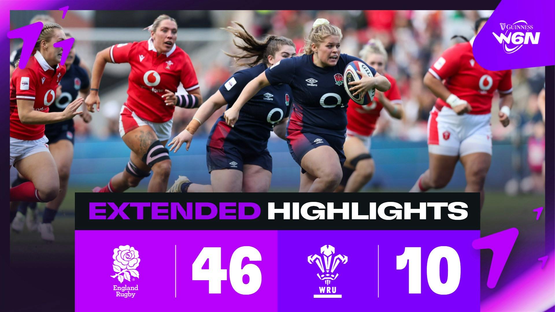 EXTENDED HIGHLIGHTS | GUINNESS WOMEN'S SIX NATIONS | ENGLAND V WALES