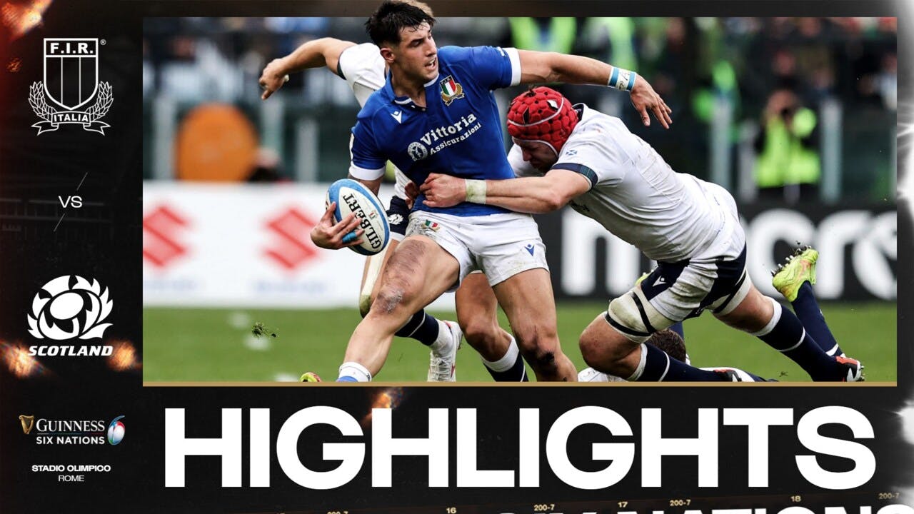 Italy v Scotland Rugby Fixtures Guinness Men's Six Nations Guinness