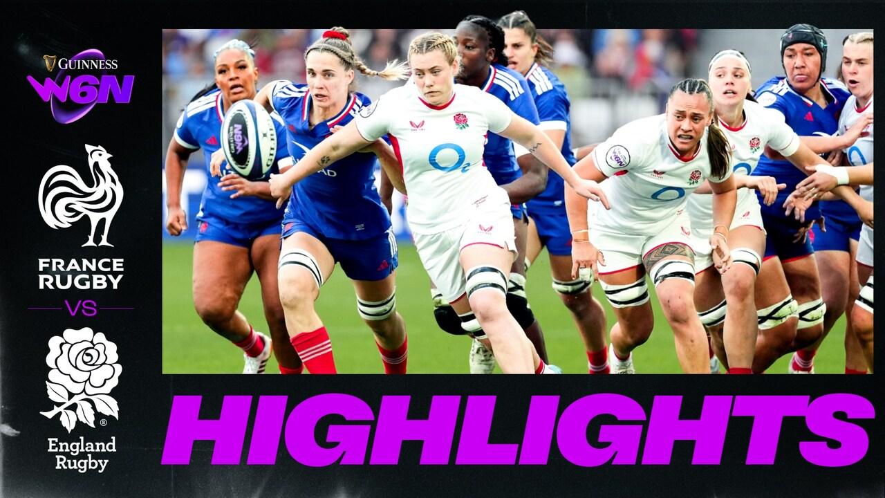 ENG v FRA highlights