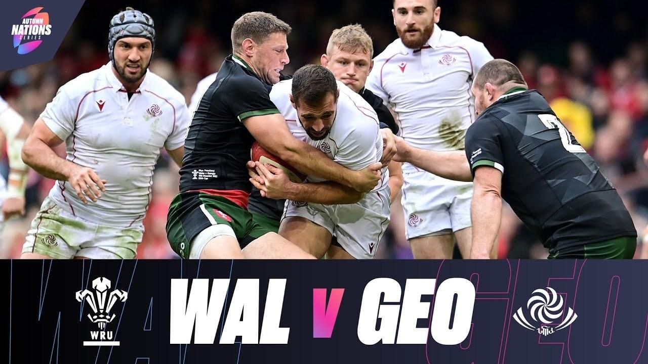 HIGHLIGHTS | WALES V GEORGIA | 2022 AUTUMN NATIONS SERIES