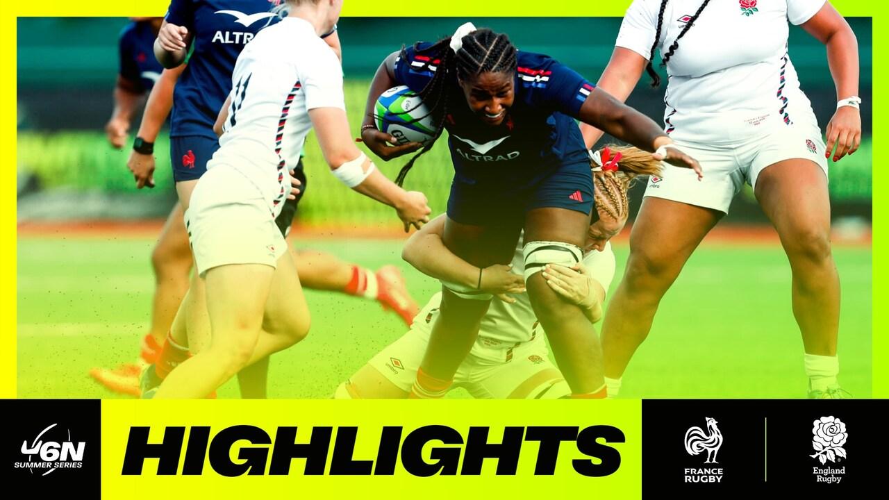 HIGHLIGHTS | FRANCE v ENGLAND | 2025 U6N WOMEN'S SUMMER SERIES