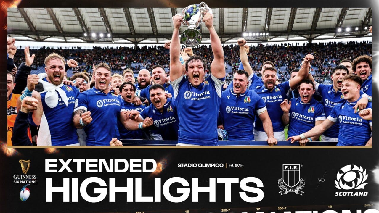 EXTENDED HIGHLIGHTS | ITALY V SCOTLAND | 2024 MENS GUINNESS SIX NATIONS