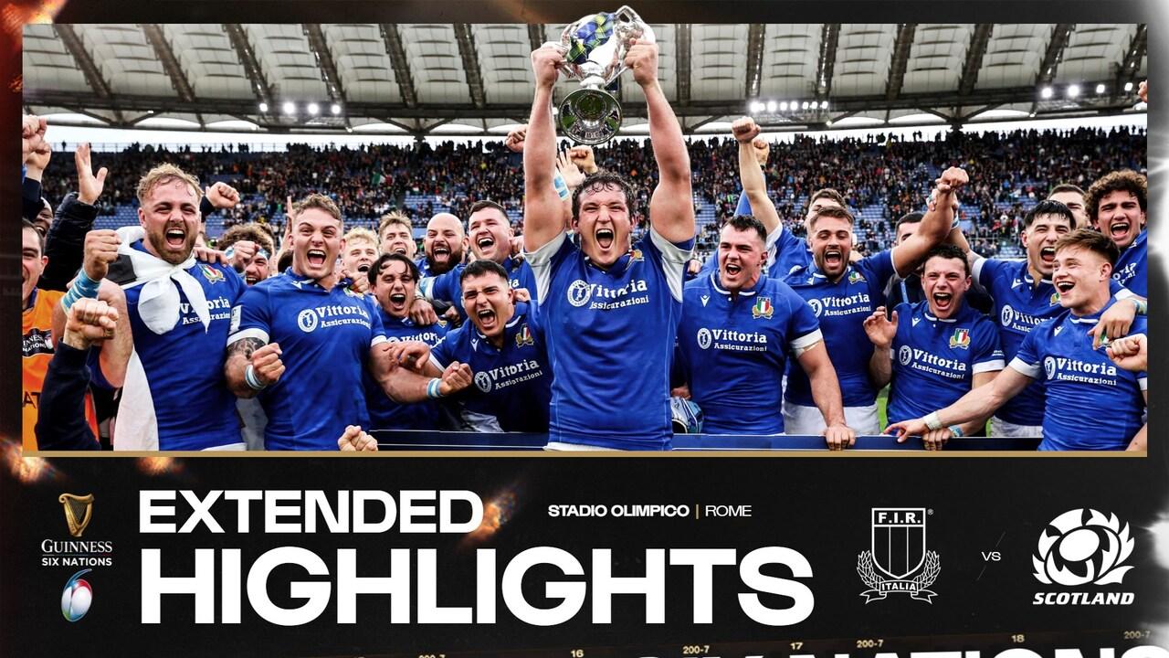 Italy v Scotland 2024