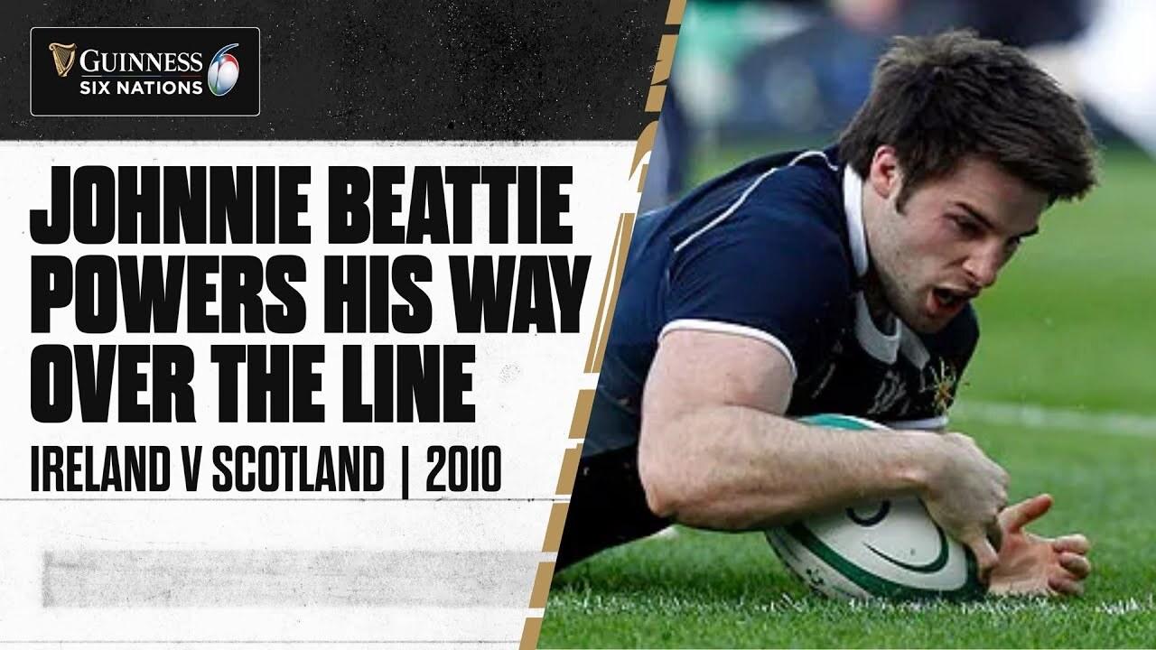 MEMORABLE MOMENTS | Johnnie Beattie scores for Scotland at Croke Park