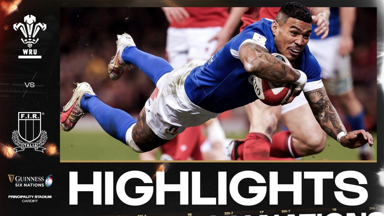 HIGHLIGHTS | WALES V ITALY | 2024 MENS GUINNESS SIX NATIONS