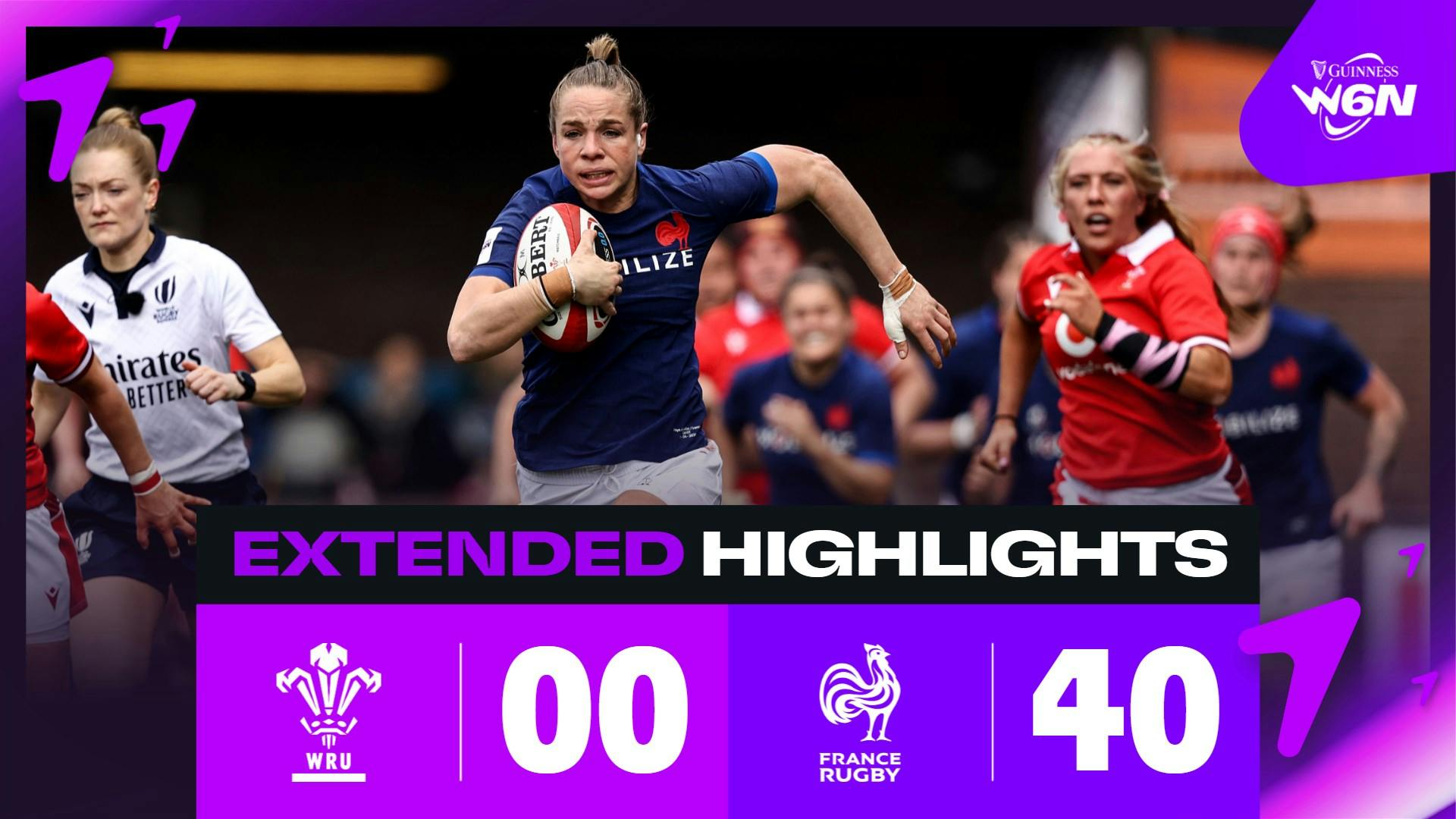EXTENDED HIGHLIGHTS | GUINNESS WOMEN'S SIX NATIONS | WALES V FRANCE