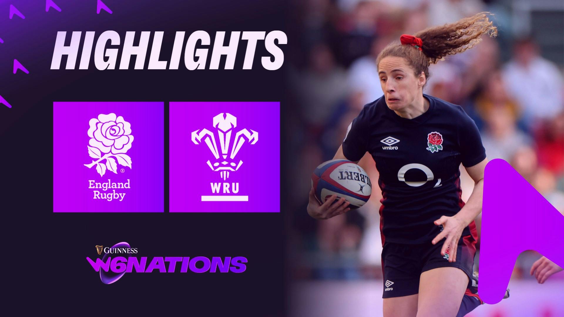 HIGHLIGHTS | GUINNESS WOMEN'S SIX NATIONS | ENGLAND V WALES