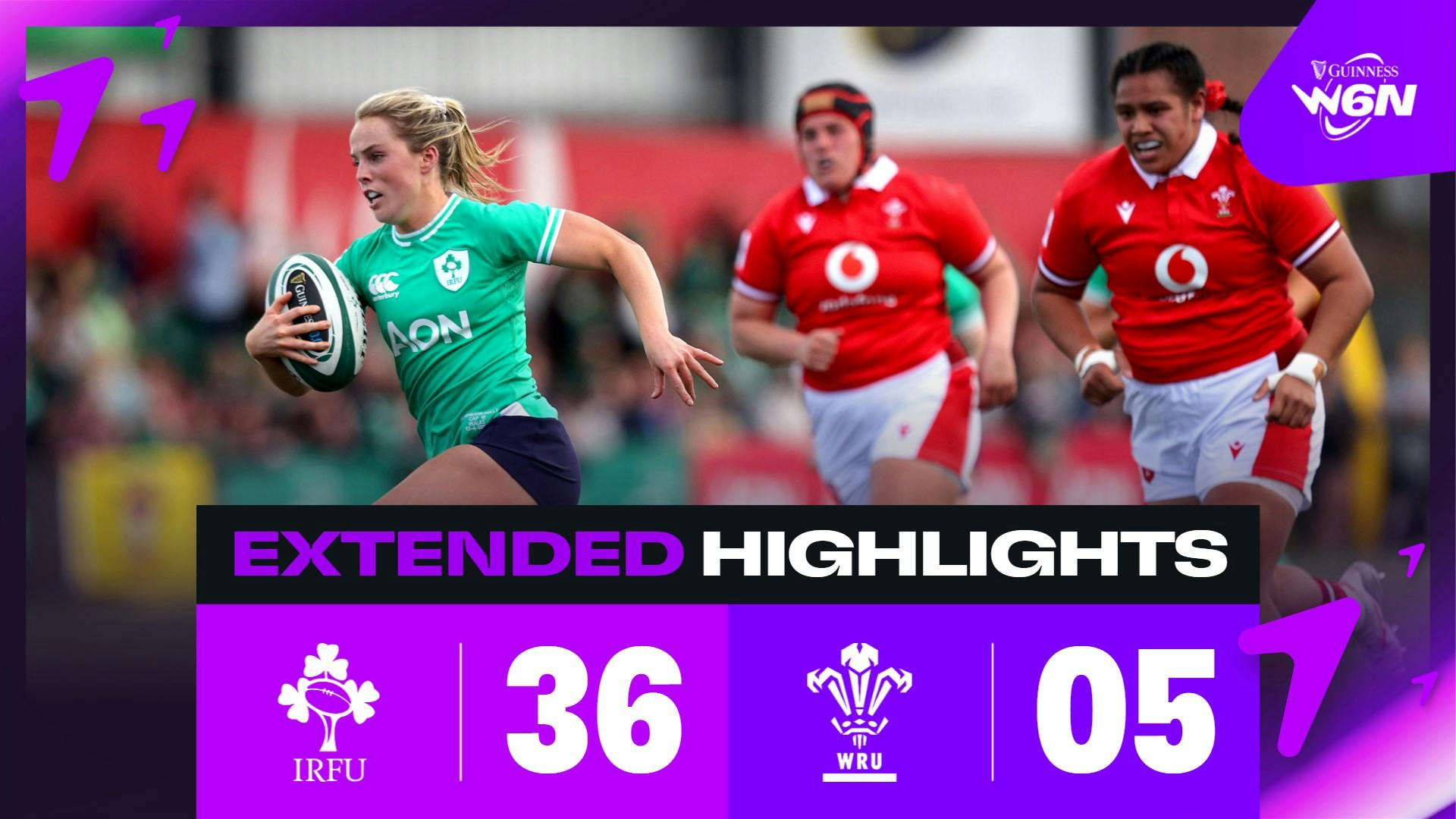 EXTENDED HIGHLIGHTS | GUINNESS WOMEN'S SIX NATIONS | IRELAND V WALES